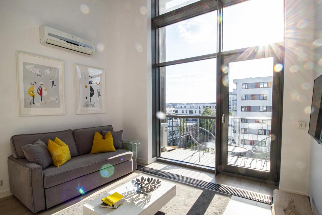 Qbik Loft Modern Apartment Варшава Екстериор снимка