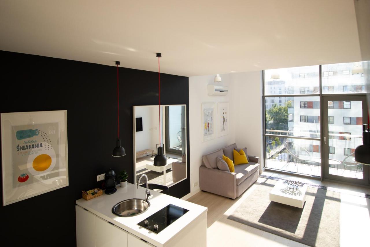 Qbik Loft Modern Apartment Варшава Екстериор снимка